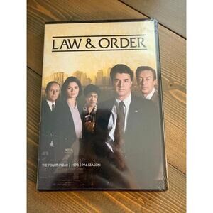 Law & Order TV Series Complete 4th Fourth Year Season 4 Four NEW DVD SET! OOP